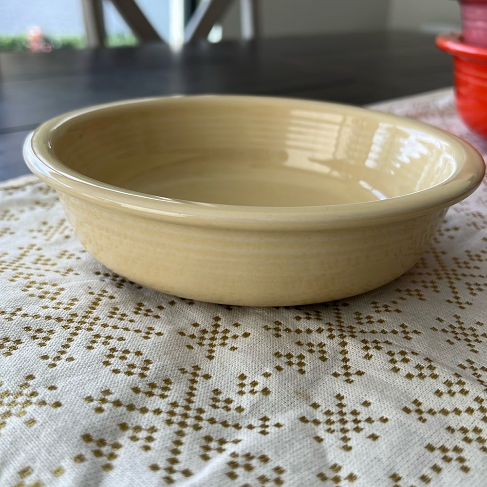 Fiesta ware Medium bowl Ivory